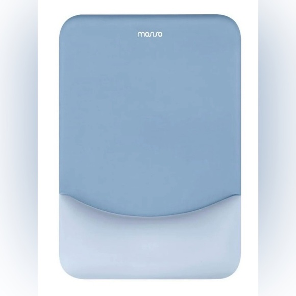 Mosiso Other - NWOT Mosiso Ergonomic Mouse Pad w/ Wrist Rest Memory Foam Mouse Mat Blue